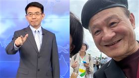 劉寶傑、陳慕義。（圖／翻攝自《關鍵時刻》、陳慕義臉書）