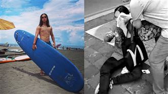 長髮男肉搏中捷3刀男！健身工廠送1年會籍