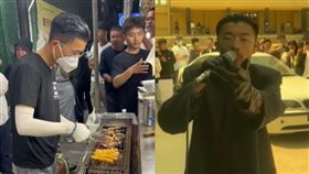 10天前還是打工人…他靠1首歌「每次直播賺破450萬」　公司花2.2億簽約（組合圖／翻攝自微博）