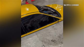 獨／只有60公分躺著進出　全球最扁車在台