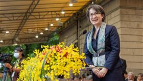 副總統蕭美琴今（21）日出席「海外僑胞回國慶賀第16任總統、副總統就職茶會。（圖／總統府提供)