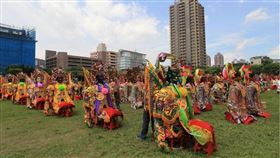 ▲神將們排開非常有氣勢。（圖／翻攝自先嗇宮粉絲專頁）