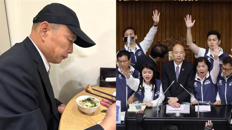 表決大戰15小時　韓國瑜深夜PO照吐心聲