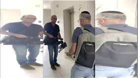 以色列官員查扣了美聯社的攝影機、轉播設備。（圖／美聯社／達志影像）