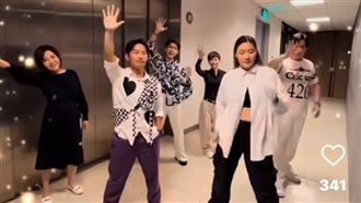 挑戰16蹲出事了　詹雅雯半蹲險重摔在地