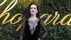 伊娃葛林現身坎城影展的「蕭邦派對」。（圖／美聯社／達志影像）