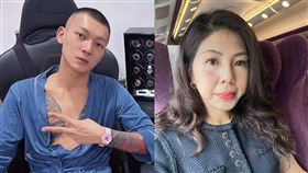 鳳梨（左）開戰李怡貞（右）。（圖／翻攝自臉書）