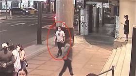 基隆逃犯簡男現身西門商圈。（圖／翻攝畫面）