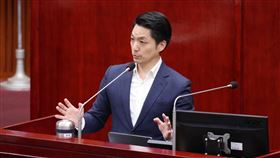 蔣萬安出席台北市議會總質詢。（圖／記者楊澍攝影）