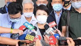 針對中捷緊急對講機和捷警出勤工具問題，盧秀燕今天在議會做出回應。（台中市政府提供）