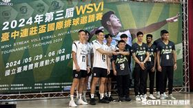 2024年第三屆WSVI 臺中連莊盃國際排球邀請賽在5月29日至6月2日，假國立臺灣體育運動大學隆重揭開序幕。（圖／記者蔡厚瑄攝影）