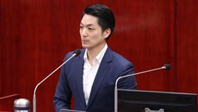 蔣萬安出席台北市議會總質詢。（圖／記者楊澍攝影）