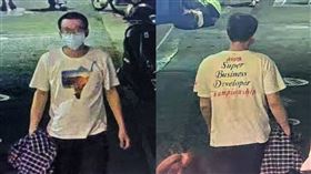 基隆逃犯簡男現身新北。（圖／翻攝畫面）