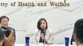 新任次長林靜儀（右）表示，保障點值1點1元有難度，會先尋求政院的支持。（圖／記者簡浩正攝影）
