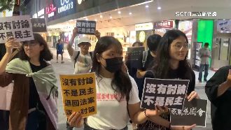 學生立院抗議　教授霸氣：去吧，我不點名