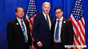 Hello Taiwan執行長江明信與副執行長楊承融獲邀與美國總統喬·拜登（Joe Biden）進行了私下面談（受訪者提供）