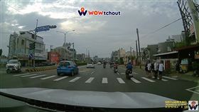 高雄,湖內,國中生,過馬路,行人,檢舉