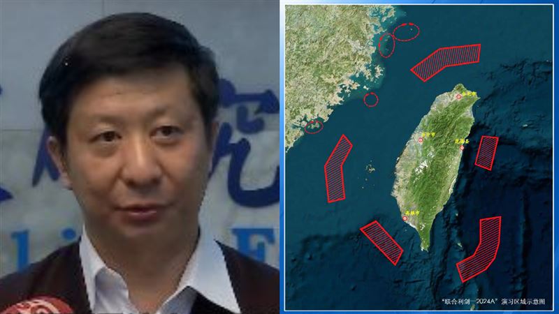 解放軍圍台軍演　學者：武力犯台全程演練