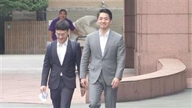 ▲台北市長蔣萬安出席行政院會後受訪（圖／記者盧素梅攝影）