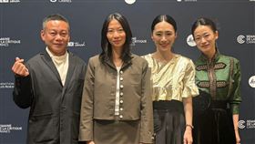 《藍色太陽宮》李康生、導演Constance Tsang（曾佩裕）、主演吳可熙、主演徐海鵬。（圖／CAA提供）