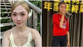 馮語婷曝正面照　陳沂曬無碼真面目反擊（圖／翻攝自馮語婷、陳沂臉書）