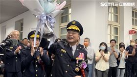 張榮興升任警政署長交接儀式。（圖／記者鍾昀軒攝影）