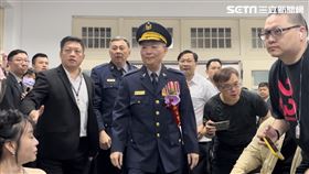 張榮興升任警政署長交接儀式。（圖／記者鍾昀軒攝影）