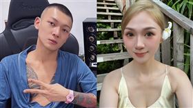 鳳梨、馮語婷。（圖／翻攝自鳳梨、馮語婷臉書）