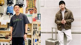 小鐘（左）和周杰倫（右）在憲憲家族就認識。（圖／翻攝自FB）