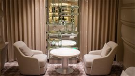「Breeze Diamond Lounge」全區最多可容納30-35位貴賓。（圖／微風集團提供）

