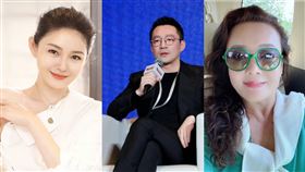 汪小菲（中）和大S（左）都否認張蘭（右）爆料。（圖／翻攝自微博）