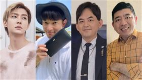 炎亞綸、宥勝、黃子佼、NONO。（圖／翻攝自炎亞綸、宥勝、黃子佼、NONO臉書）