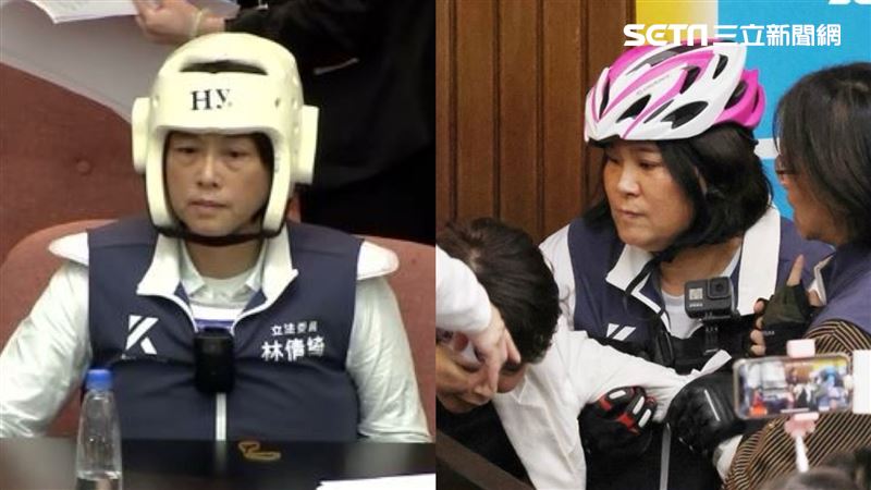 陳玉珍弱掉了！她「全副武裝」坐著好淡定