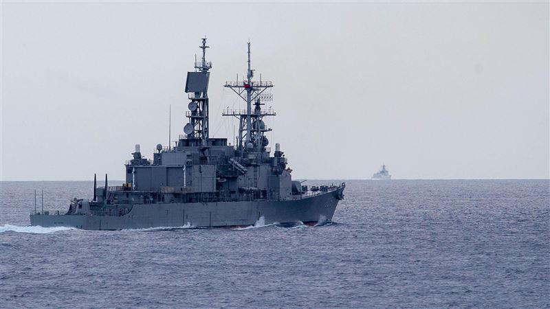 我掌握中共軍演！偵獲共軍護衛艦畫面曝光