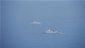 中共軍演，我國軍偵獲共軍海警船（圖／國防部提供）