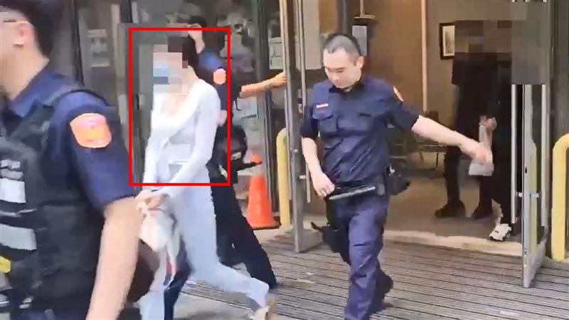 討債惡煞群竟有正妹　被逮稱是「陪男友」