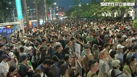 ▲0524立法院外青島東及中山南路人潮