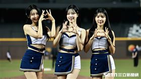 ▲Fubon Angels李雅英、李晧禎、南珉貞。（圖／記者劉彥池攝影）