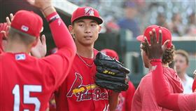 ▲林振瑋飆101英里、162.5公里火球，成為台灣最速男。（圖／翻攝自紅雀1A X）