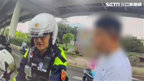 新北市汐止分局林姓偵查佐酒駕拒測被記大過。（圖／翻攝畫面）