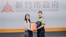 李詠真,周立鑫,氧氣,住宅火警,妻子,消防員,新竹市