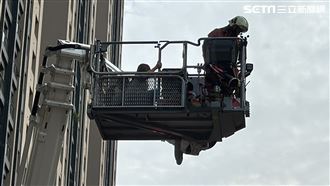 新竹火警救援畫面曝　住戶：屋內煙霧瀰漫