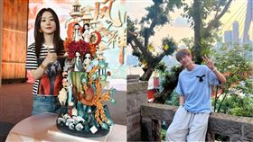 趙麗穎翰林更新二度合作古裝劇。（圖／翻攝自微博、小紅書）