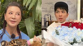 楊繡惠、蕭敬騰。（圖／翻攝自楊繡惠、蕭敬騰臉書）