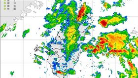中央氣象署在今（27）天13:20發布大雨特報