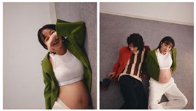 梁凱莉與李權哲生下孩子（圖／《媽媽寶寶》提供）