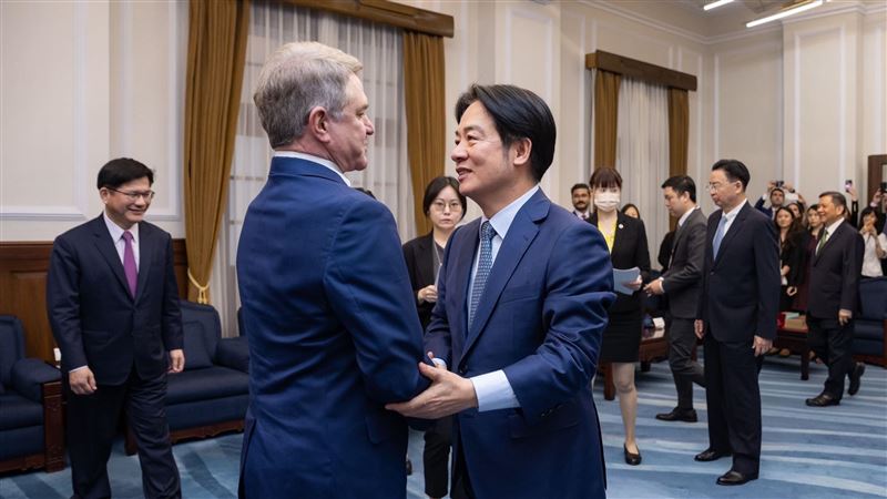賴清德見美議員訪團　盼助台強化防衛能力