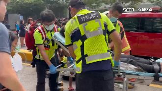 破百人受困火警　警消出動百人17車搜救