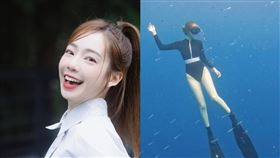 陳天仁克服恐懼考取潛水證照。（圖／翻攝自IG／陳天仁）