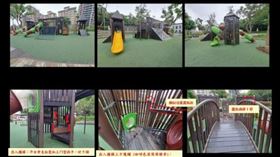 大有梯田公園遊具未通過檢驗？桃園工務局還原真相（圖／桃園電子報）